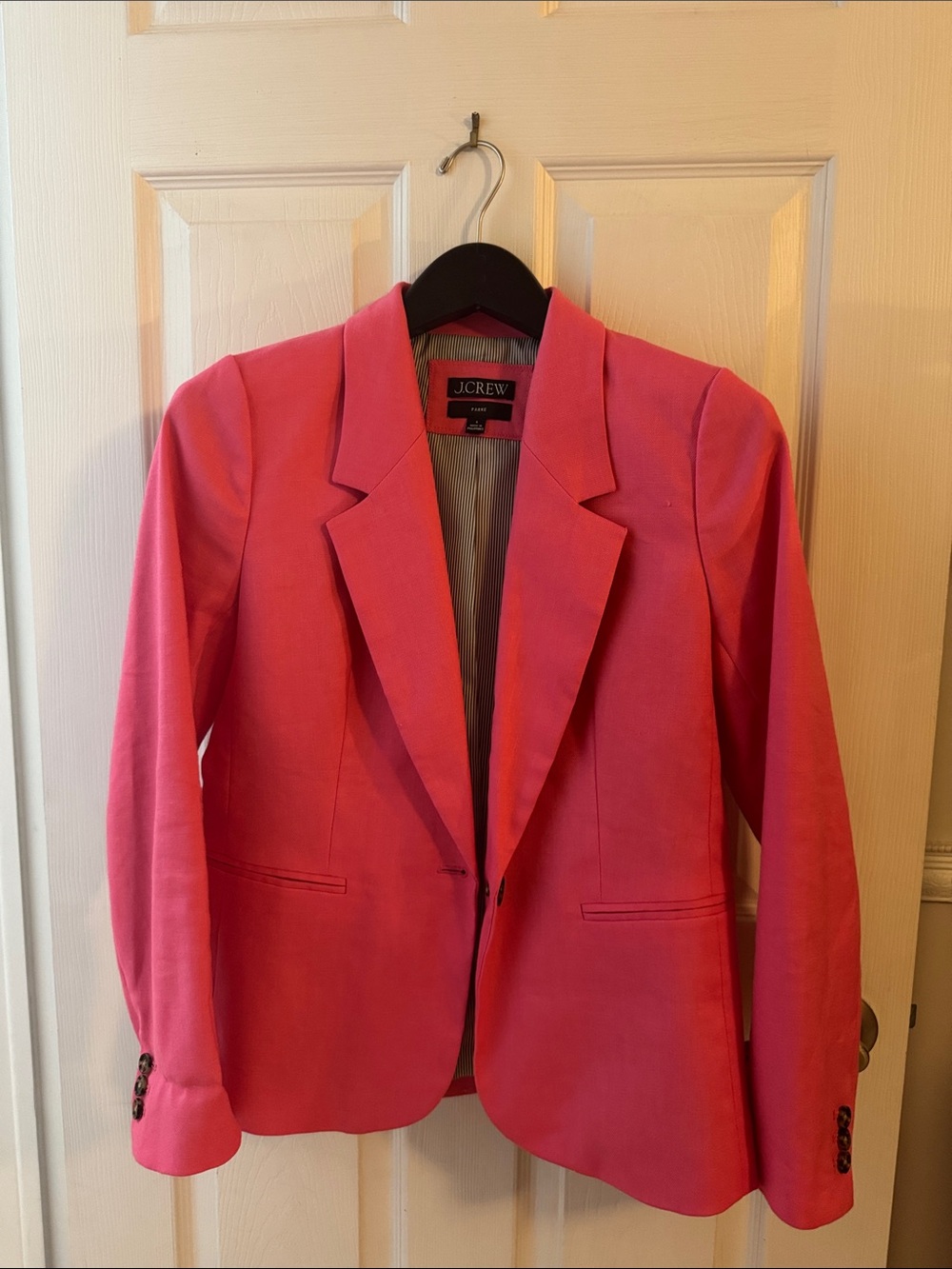 J. Crew Bright Pink Women's Blazer